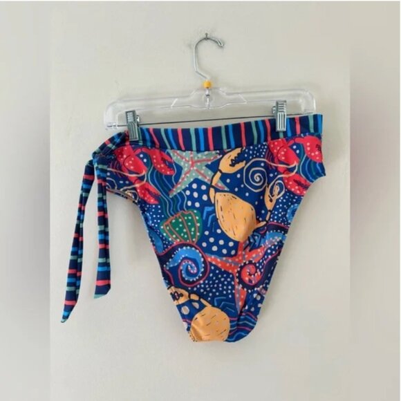 Farm Rio NWT Anthropologie Bikini Bottom size L - Picture 5 of 9